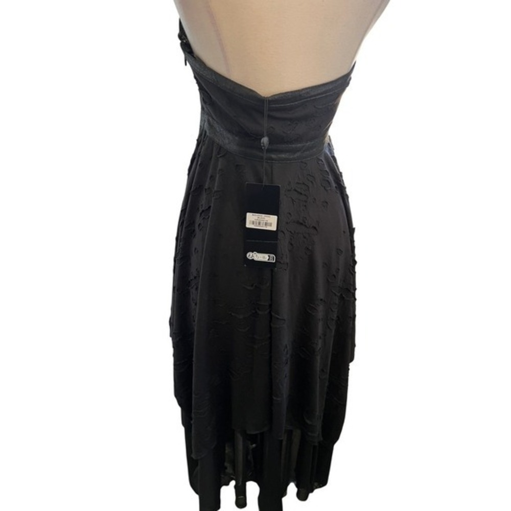 Killstar Badlands midi dress distressed mesh laceup Large - Picture 9 of 9
